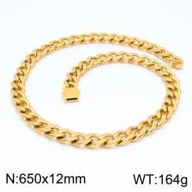 SS Gold-Plating Necklace