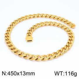 SS Gold-Plating Necklace