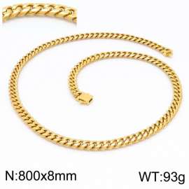 SS Gold-Plating Necklace