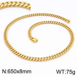 SS Gold-Plating Necklace