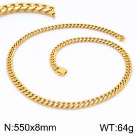 SS Gold-Plating Necklace