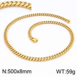 SS Gold-Plating Necklace