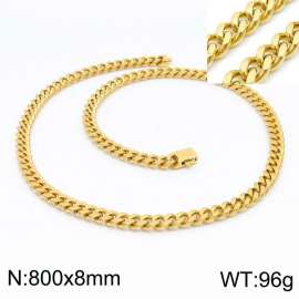 SS Gold-Plating Necklace