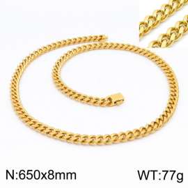 SS Gold-Plating Necklace