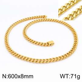 SS Gold-Plating Necklace