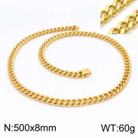 SS Gold-Plating Necklace