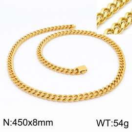 SS Gold-Plating Necklace