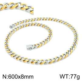 SS Gold-Plating Necklace