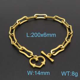 Stainless Steel Gold-plating Bracelet