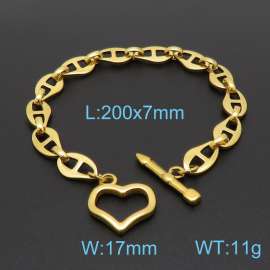 Stainless Steel Gold-plating Bracelet