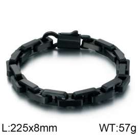 Stainless Steel Black-plating Bracelet