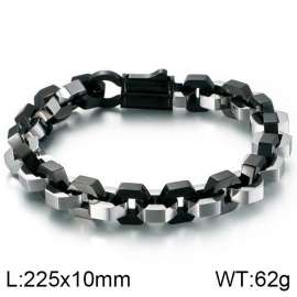 Stainless Steel Black-plating Bracelet