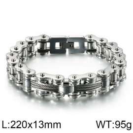 Stainless Steel Bicycle Bracelet