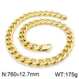 SS Gold-Plating Necklace