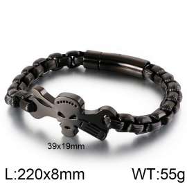 Stainless Skull Bracelet