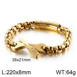 Stainless Steel Gold-plating Bracelet