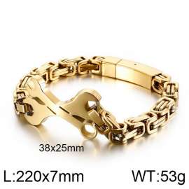 Stainless Steel Gold-plating Bracelet