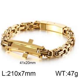 Stainless Steel Gold-plating Bracelet