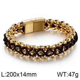 Stainless Steel Gold-plating Bracelet