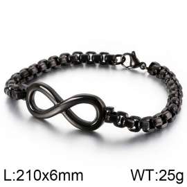 Stainless Steel Black-plating Bracelet