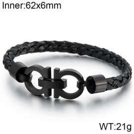 Stainless Steel Black-plating Bracelet