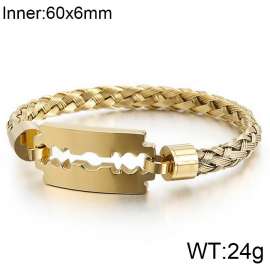 Stainless Steel Gold-plating Bracelet