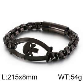 Stainless Steel Black-plating Bracelet