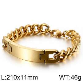 Stainless Steel Gold-plating Bracelet