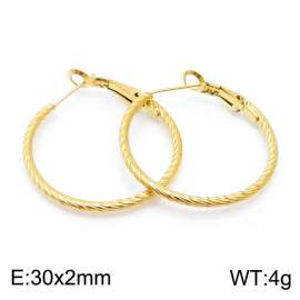 SS Gold-Plating Earring