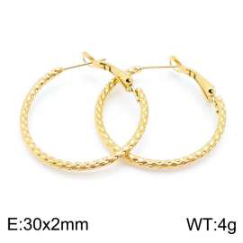 SS Gold-Plating Earring