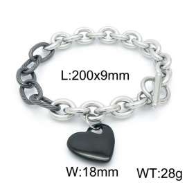 Stainless Steel Black-plating Bracelet