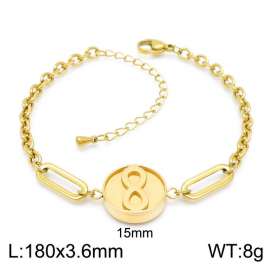 Stainless Steel Gold-plating Bracelet