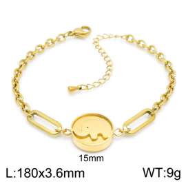 Stainless Steel Gold-plating Bracelet