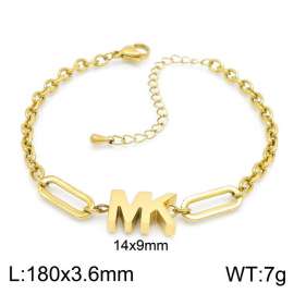 Stainless Steel Gold-plating Bracelet