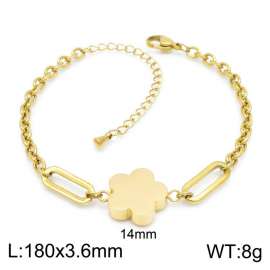 Stainless Steel Gold-plating Bracelet