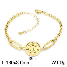 Stainless Steel Gold-plating Bracelet