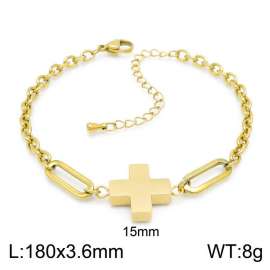 Stainless Steel Gold-plating Bracelet