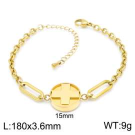 Stainless Steel Gold-plating Bracelet