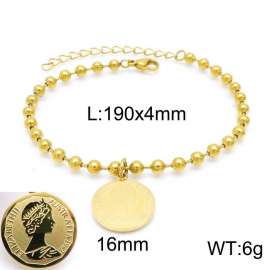 Stainless Steel Gold-plating Bracelet