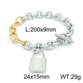 Stainless Steel Gold-plating Bracelet