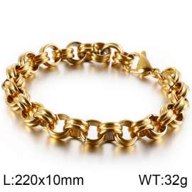 Stainless Steel Gold-plating Bracelet