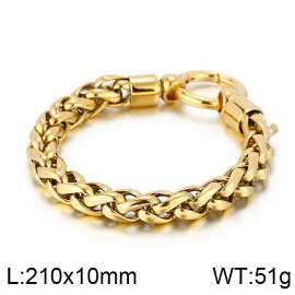 Stainless Steel Gold-plating Bracelet