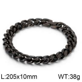 Stainless Steel Black-plating Bracelet