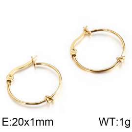 SS Gold-Plating Earring