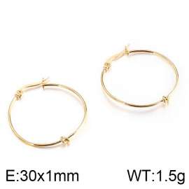 SS Gold-Plating Earring