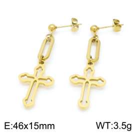 SS Gold-Plating Earring