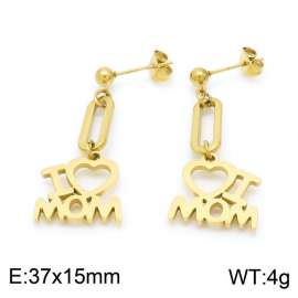 SS Gold-Plating Earring