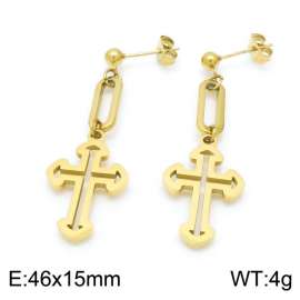 SS Gold-Plating Earring