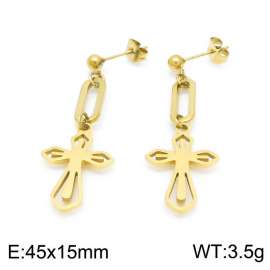 SS Gold-Plating Earring