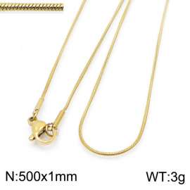 SS Gold-Plating Necklace